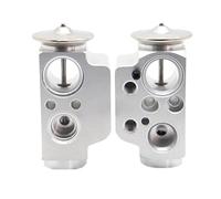 ZHINUAN Válvula expansión aire acondicionado for auto, Compatible for evaporador trasero Callaway T6 Metroway California T5 T6 Sharan 7N2 7H0820679C Válvula de control de expansión para HVAC(2PCS)