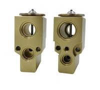 ZHINUAN Válvula expansión evaporador bloque aire acondicionado automóvil, Compatible for TT, EX 529442C 1H0820679 6N0820679C 6N0820697C 6NO820679A 701820679A Válvula de control de expansión para HVAC