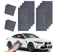 ZHIQIN 12 Piezas Paño Nano Sparkle para Quita Arañazos Coche Paño Reparador Arañazos Coche Paños Mágicos Quitar Arañazos Reutilizable para Eliminar Arañazos Cuidado y Pulido la Pintura