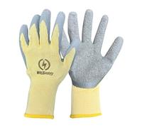 ZHITENG Guantes Electricista, 400 V Tensión Resistencia Electricista Guantes Aislantes, Luvas de Trabalho de Goma, Industrial Gloves Contra Descargas Eléctricas, para Equipos Eléctricos