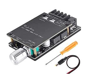 ZHITING 2x50W Bluetooth 5.0 HIFI Verstärker Board TPA3116D2,Digital Stereo Audio Amp Board Dual Channel DC 5V-27V con Filtro de Alta fidelidad