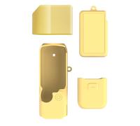 Zhixteu Funda de Silicona para dji Osmo Pocket 4 Pro, Funda Protectora Blanda para Tapa del Objetivo (Amarillo)
