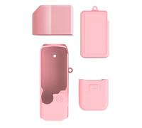 Zhixteu Funda de Silicona para dji Osmo Pocket 4 Pro, Funda Protectora Blanda para Tapa del Objetivo (Rosa)