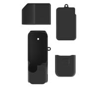 Zhixteu Funda de Silicona para dji Osmo Pocket 4 Pro, Funda Protectora Blanda para Tapa del Objetivo (Negro)