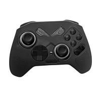 Zhixteu Funda de Silicona para FLYDIGI Vader 4 Pro, Funda Antichoque para Mando de Juegos, Funda Blanda Antipolvo Accesorios (Negro)