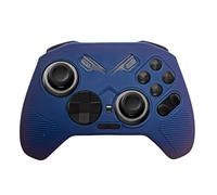 Zhixteu Funda de Silicona para FLYDIGI Vader 4 Pro, Funda Antichoque para Mando de Juegos, Funda Blanda Antipolvo Accesorios (Azul)