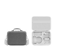 Zhixteu Funda de Transporte para dji Flip, Bolsa de Almacenaje Portátil Accesorios de Bolso para Drones, Control Remoto RC2 RCN3, Batería para Drones, 35 x 26 x 12cm (Gris)