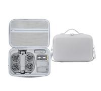 Zhixteu Funda de Transporte para dji Neo 2, Bolsa de Almacenamiento Resistente a la Presión y a los Golpes con Correa para el Hombro para Baterías y Centro de Carga (Gris)