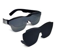 Zhixteu para Xreal One/One Pro/Air 2, para Rayneo Air 3/Air 2/Air 3s, Cubierta Protectora de Pantalla de Silicona para Lentes, Gafas AR, Protector Solar para Lentes, Funda Protectora