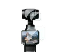 Zhixteu Protector de Pantalla para Insta360 Luna Pro, Lámina Protectora de Cristal Templado para Lente