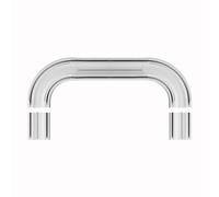 Zhixubah Riel Doble para Cortinas Techo, Guía De Cortina De Aluminio para Separador De Ambientes, Barra De Cortina Corredera Silenciosa Resistente, con Conectores(Black,0.8m(2.6ft))