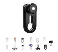 Zhixubah Rodillos para Carril De Cortinas Polea para Cortinas Poleas Y Deslizadores 30 50 100 150 200pcs Riel para Cortina para Carril De Cortinas Silencioso Polea(Style 2,50 pcs)