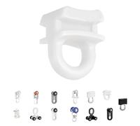 Zhixubah Rodillos para Carril De Cortinas Polea para Cortinas Poleas Y Deslizadores 30 50 100 150 200pcs Riel para Cortina para Carril De Cortinas Silencioso Polea(Style 13,100 pcs)