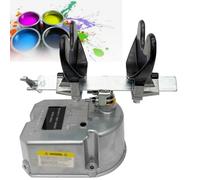 ZHIXUMM Agitador De Pintura Y Tinta De 1-5 L, Mezclador NeumáTico De Pintura, DiáMetro del Tambor con Abrazadera Ajustable De 80-250 Mm, OscilacióN De 30° Y Velocidad De 0-500 RPM