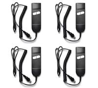 zhiyaoshin 4X Reemplazo del Control Remoto de la Silla Elevadora, Piezas de Repuesto del Control Remoto del SillóN Reclinable EléCtrico de 5 y 2 Botones Straight