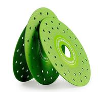 zhiyaoshin Disco Abrasivo Plano Multiporoso Ultrafino Soldado Al Vacío de 3 Piezas de 115 mm para Hoja de de Diamante para Baldosas de Cerámica y Porcelana