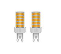 ZHIYUE Paquete de 2 bombillas LED G9 10W Blanco Cálido 3000K 1000lm G9 No Regulable Equivalentes Bombillas Halógenas 100W G9 bombillas de Bajo Consumo, Lámpara LED de Enchufe G9 Bombilla Cápsula