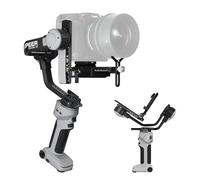 ZHIYUN CINEPEER Crane 4E Estabilizador de Cámara, 3 Ejes Gimbal para Cámara DSLR y Mirrorless, Ligero, Estabilizador Gimbal para Nikon/Canon/Sony/Panasonic/Fujifilm, Gris Claro