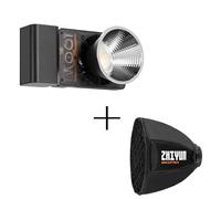 ZHIYUN CINEPEER CX100 Luz de Video LED + ZHIYUN Mini softbox