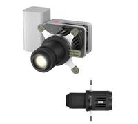 ZHIYUN CINEPEER CX50 [Oficial] Luz de Video RGB de 50 W con Mini Foco Kit de snoot óptico cónico Accesorio de proyector de iluminación de Video para Estudio de fotografía con 10 gobos Formas de Corte