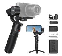 ZHIYUN Crane M2 [Oficial] Estabilizador Cámara de 3 Ejes, Estabilizador para Cámara de Acción, GoPro y Cámara sin Espejo, Teléfono Inteligente, con Abrazadera para Teléfono Inteligente, Trípode
