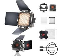 Zhiyun FIVERAY M20 Combo LED Fotografía Iluminación Continua 20W Bicolor 2700K-6500K con difusor de Puerta magnética CRI 95+ TLCI 97+
