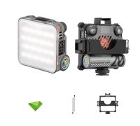 Zhiyun M20 20W Luz de cámara, luz de Video LED Bicolor, CCT 2700K ~ 6500K, TLCI 97+ CRI 95+ 4500mAh Soporte de luz portátil Atracción magnética para cámara DSLR Gopro