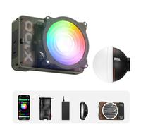 ZHIYUN MOLUS X100 RGB Estándar [Oficial] V2 Versión Mejorada Luz De Video Portátil De 100 W Fotografía Profesional Mini Domo Difusión Softbox Montura ZY Plegado Rápido