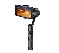 Zhiyun Smooth 3 - Estabilizador de 3 ejes con control motor para smartphone de hasta 6" y GoPro Hero 3/4/5 (batería de hasta 14h de duración, soporta entre 75-260g de peso), color negro (versión española)