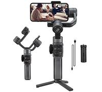 Zhiyun Smooth 5 estabilizador para teléfono, Gimbal estabilizador Smartphone para iPhone 13 Pro MAX 12 11 Xpara Samsung S21, S20+,Control de Gestos, Seguimiento Inteligente, Plegable y portátil, Zoom