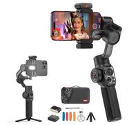 ZHIYUN Smooth 5S AI Pro [Oficial] Handy Gimbal, Luz de Relleno Incorporada | Estabilizador Smartphone con Trípode, AI Tracker, Luces Magnéticas, Bolsa Organizadora,Para Vlog, Youtube, TikTok