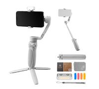 Zhiyun Smooth Q4 Combo Gimbal estabilizador, barra de extensión incorporada, portátil y plegable, estabilizador de vlogging, YouTube TikTok Video