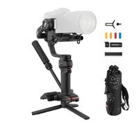 ZHIYUN Weebill 3 Combo [Oficial] Estabilizador Gimbal de 3 Ejes para Cámaras para DSLR y Cámaras sin Espejo, con Modo Sling 2.0, Luz de Relleno y Micrófono Incorporados, Mochila, Trípode