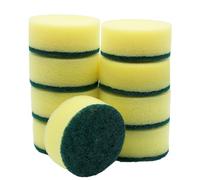 ZHIYUQL® 9 cabezales de cepillo de esponja, compatibles con Bosch Brush Pads 6033, cepillo de limpieza eléctrico, cabezales universales de repuesto para dispositivos de limpieza, accesorios