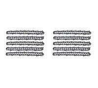 ZHIZAIHU 10 Piezas Mini Cadena de Motosierra 6 Pulgadas Cadena de Motosierra Guía Cadena de de Repuesto Cadena de Portátil