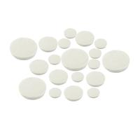 ZHIZAIHU 17 almohadillas de cuero para clarinete de repuesto para exquisito instrumento de viento