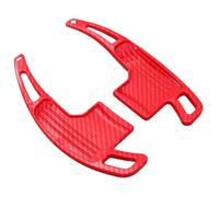 ZHjLut Compatible con Ford para Mustang 2015 2016 2017 2018 2019 2020 2021 2022 2023 Levas de Cambio de Volante extendidas paletas Cambio Velocidad(Carbon Red)