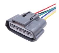 ZHjLut Compatible con Nissan Arnés De Cables para Automóvil De 6 Pines Conector Sellado con Cables para Motocicleta 6189-0784(Female Wires)