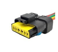 ZHjLut Compatible con Peugeot para 206 307 308 408 Conector De Arnés Impermeable para Coche