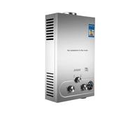 ZHJOPP Agua caliente de gas propano de 6 a 18 l, sin tanque, calefacción instantánea para baño, caldera de agua caliente al aire libre, coche, camping (10 l, 20 kw)