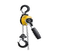 ZHJOPP Cabrestante Manual Comercial, polipasto de Cadena de Palanca Manual con Freno de trinquete Doble, Adecuado para Barcos, remolques, caravanas, Barcos (0.75t10ft 1)