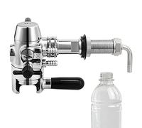 ZHJOPP Dispensador de Espuma para grifos de Cerveza de Acero Inoxidable, llenador de Botellas Profesional para elaboración casera de Cerveza, Apto para Botellas (28 PetBottle)