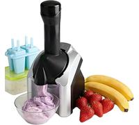 ZHJOPP Home Ice Cream Maker - Máquina de postres congelados saludables para servir suave, sorbete, sorbete y helado de frutas para un rápido