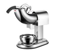 ZHJOPP Máquina eléctrica para granizados y raspador de Hielo, trituradora de Hielo de Acero Inoxidable para encimera, Ideal para cócteles, Batidos y Bebidas frías. (4 Blades)