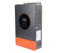 Zhjvihx 6200W Inverter Solar Híbrido, Controlador de Carga MPPT 120A Incorporado, Onda Sinusoidal Pura, Soporte 9 Conexiones Paralelas con Modo de Ahorro de Energía, Diseño Inteligente