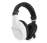 Zhjvihx Auriculares Inalámbricos para Juegos, 2,4 GHz, sin Pérdidas, Bluetooth 5.4 RGB, Ligeros, para Colocar sobre Las Orejas con Micrófono con Cancelación de Ruido, para PC, Portátil, (White)