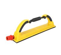 Zhjvihx Bloque de Lijado de Longboard Bloque de Lima de Lijado Manual Flexiones de Radio Ajustable con Respaldo de Gancho y Bucle Conector Limpiador de Polvo para Carpintería Encerado de