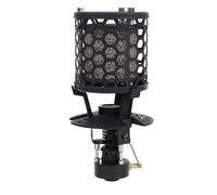 Zhjvihx Calentador de Gas, Estufa de Camping Portátil con Encendido de 1 Toque y Llama Ajustable, para Cocinar Al Aire Libre, Camping, Pesca, Calefacción de Emergencia