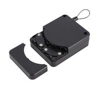 Zhjvihx Cierrapuertas Retráctil, Fuerza de Cierre de 2.65 Libras, Cable de Acero, Cierrapuertas Automático con Dispositivo de Amortiguación Incorporado, para Puerta Simple, Puerta