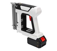 Zhjvihx Clavadora Brad Inalámbrica, Calibre 18, Pistola de Clavos Eléctrica 2 en 1, Grapadora con Batería de 4,0 Ah, para Proyectos de Artesanía de Carpintería de Renovación del Hogar